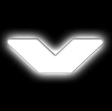 Oracle Lighting 3140-V-001 - Universal Illuminated LED Letter Badges - White LED - Individual - Matte White V