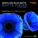 PRV Audio WGP14-50X BLUE MATTE Compact Profile Waveguide