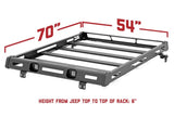 Rough Country 10622 Roof Rack Jeep Wrangler JL 4WD (2018-2024)