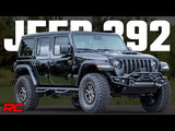 Rough Country 10648 Rear Bumper Tubular | Jeep Wrangler JL (18-24)/Wrangler Unlimited (18-24)