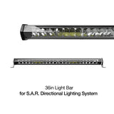 XK Glow XK-SAR-2 Add-on SAR Search & Rescue Light bar 20" 36" 52"
