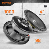 PRV Audio 12MB2000FT 12" Midbass Loudspeaker