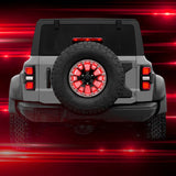 XK Glow XK041019B 5th Wheel Light with Sequential Turn / Brake /  Reverse for Jeep & Bronco