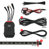 XK Glow AP-CAR-STA XKalpha LED Underglow Light Kit with RGBW Color Chasing | App-controlled