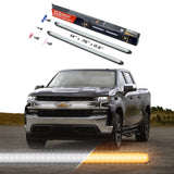 XK Glow XK041029-14 Universal Switchback LED Grill Light Bar | Animated Startup & Sequential Turn Signals