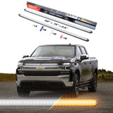 XK Glow XK041029-22 Universal Switchback LED Grill Light Bar | Animated Startup & Sequential Turn Signals