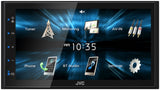 JVC KW-M150BT 2 DIN Mechless Receiver w/6.8" WVGA & Built In Bluetooth