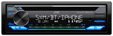 JVC KD-T920BTS 1-DIN CD/DM Receiver featuring Bluetooth, USB, SiriusXM, Amazon Alexa, 13-Band EQ with Detachable Faceplate and JVC Remote App Compatibility