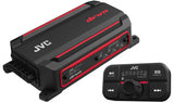 JVC KS-DR2104DBT drvn Series Compact 4-Channel Marine Amplifier w/BT 50W x 4RMS