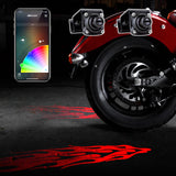 XK Glow XK-CFX-STA-FLAME CurbFX RGB Projector Kit | XKchrome Smartphone App
