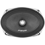 PRV AUDIO 6x9 Inch Midrange Speaker 69MR500-PhP-4 500 Watts Program Power, 4 Ohm, 1.5 in Voice Coil, 250 Watts RMS Pro Car Audio Loudspeaker (Single)
