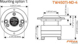 PRV Audio TW450Ti-Nd-4 Pro Audio Super Tweeter