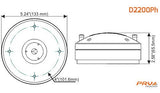 PRV Audio D2200Ph 2" Exit Midrange Compression Driver