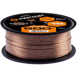 Raptor RSW18-500 - Vice Series 18 AWG 2-Way 500' Clear Stranded GPT Speaker Wire