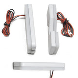 Oracle 3140-C-001 Universal Illuminated LED Letter Badges - White LED - Matte White Surface Finish - C