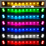 XK Glow XK041005-A Interior + Underglow LED Accent Light Kit | 12 Piece Single Color