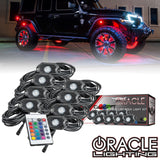 Oracle Lighting 5819-333 - ColorSHIFT Underbody Wheel Well Rock Light Kit - 8