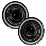 Oracle Lighting 5876-001 - Oculus 7" Bi-LED Projector Headlights for Jeep Wrangler JK -