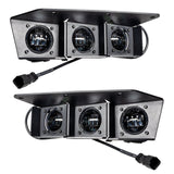 Oracle Lighting 5890-001 - 2021-2024 Ford Bronco Triple LED Fog Light Kit for Steel Bumper - White