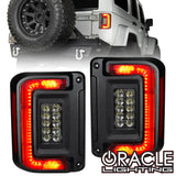 Oracle Lighting 5891-504 - Flush Mount LED Tail Lights for 2007-2017 Jeep Wrangler JK - Standard Red