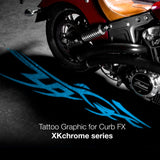 XK Glow XK-CFX-FILM-TATOO 2pc Replacement Graphic | CurbFX Add On