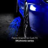 XK Glow XK-CFX-FILM-FLAME 2pc Replacement Graphic | CurbFX Add On