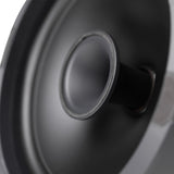 MB Quart NH2-120 Nautic Series 8" Compression Horn Marine Speakers Black/White/Silver Grill