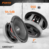 PRV Audio 6MB550FT 6.5" Midbass Loudspeaker