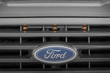 Rough Country 70201 LED Light Kit OEM Grill Mount | Amber Marker | Ford F-150 2WD/4WD (15-17)