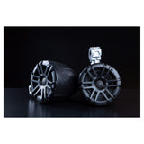 Memphis MXA60TB 6.5" 4ohm Marine Coaxial Speakers w/ LED - Pair - Black