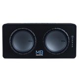 Memphis MBE12D1 Loaded Enclosure 2-12" 2ohm 1000RMS/2000MAX