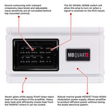 MB Quart NA3-560.4  4-Channel Marine Amplifier - 70W x 4
