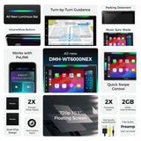 Pioneer DMH-WT6000NEX 10.1" Wireless Apple CarPlay & Android Auto