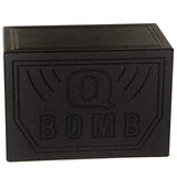 QPower QBOMBVLSINGLE QBomb Series 10" 1-Hole Forward-Firing Sealed Subwoofer Box