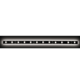 Heise HE-W350-BLK 3 Meter Black Base LED Strips Bulk PKG - White