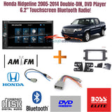 Honda Ridgeline 05-14 Double-DIN, DVD Player 6.2