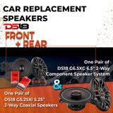 Car Speaker Replacement fits 1987-1990 for Toyota Tercel