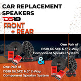 Car Speaker Replacement fits 2016-2022 for Honda Pilot