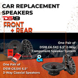 Car Speaker Replacement fits 2007-2011 for BMW 3 Series