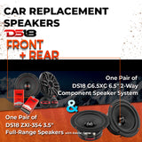 Car Speaker Replacement fits 2003-2008 for BMW Z4