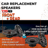 Car Speaker Replacement fits 1992-1995 for Honda Civic