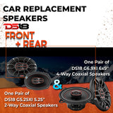 Car Speaker Replacement fits 2003-2005 for Dodge Ram 2500, 3500