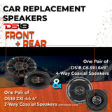 Car Speaker Replacement fits 1991-1995 for GMC Safari