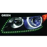 Heise H-GSV Side View Green Light Strips - 24 Inch, 60 LED, Pair