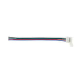 Heise H-QCRGB-1 Quick Connector for 5MGB-1 LED Lights - 6 Inch, 4-Pack