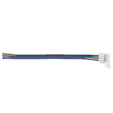 Heise H-QCRGB-1 Quick Connector for 5MGB-1 LED Lights - 6 Inch, 4-Pack