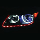 Heise H-RSV Side View Red Light Strips - 24 Inch, 60 LED, Pair