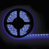 Heise HE-5MBRGB-1 16 Color 5050 RGB LED Strip with Black Base - 5 Meter, Bulk