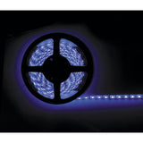 Heise HE-5MRGB-1 16 Color 5050 RGB LED Strip with White Base - 5 Meter, Bulk