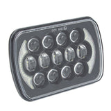 Heise HE-5X7B1 LED Light with Black Face - 5"x7", 17 LED